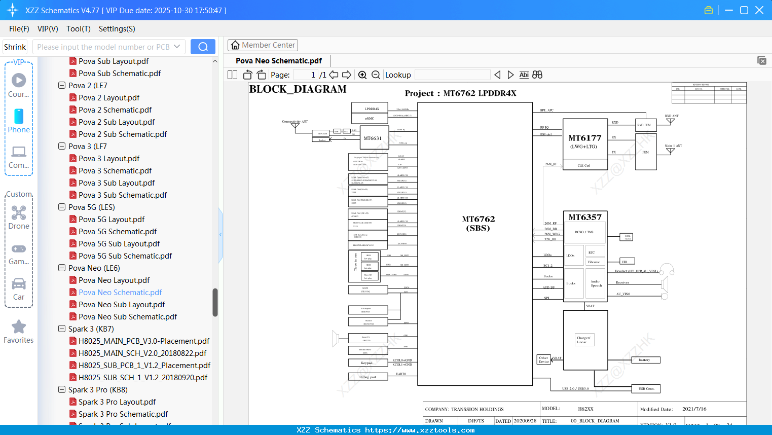 Tecno Pova Neo Schematic